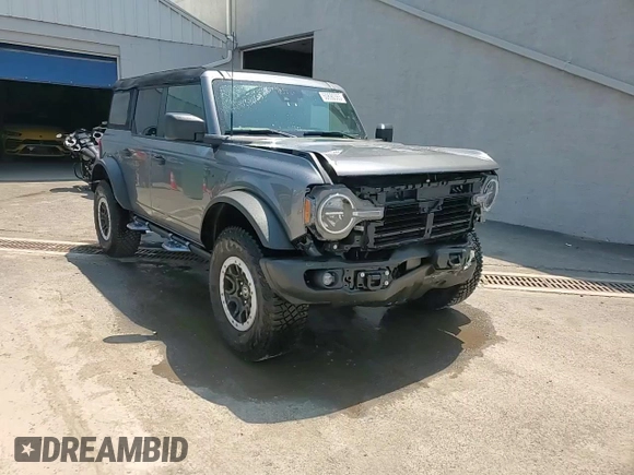 2023 Ford Bronco с VIN 1FMEE5DH2PLB21489, выставлен на аукционе Copart как лот 60690365 с пробегом 14 326 миль миль и Списание • Salvage title. История ставок и продаж доступна на DreamBid. Изображение 14.