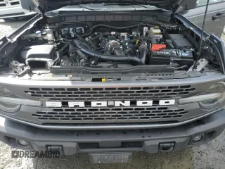 2023 Ford Bronco with VIN 1FMEE5DP9PLB06866, listed as a Copart auction lot 50573715 with 21,043 mi miles and Salvage Title. Bid and sale history available at carsss.com. Image 12.