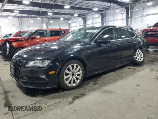 2014 Audi A7 3.0 Premium Plus with VIN WAUWGAFC2EN082639, listed as a Copart auction lot 50797845 with 181,685 mi miles and Salvage Title. Bid and sale history available at carsss.com. Image 1.