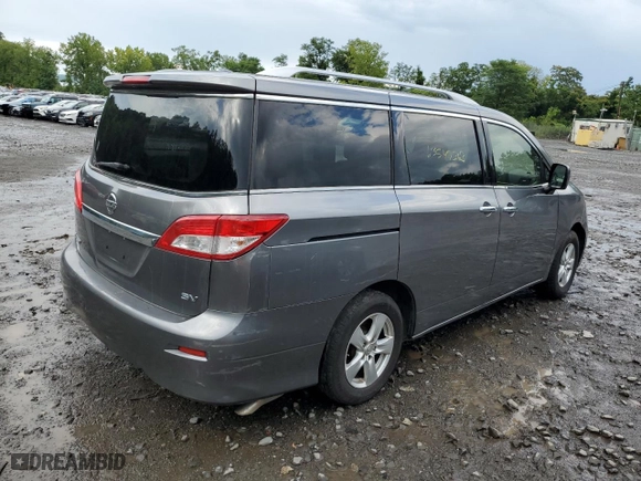 2016 Nissan Quest SV with VIN JN8AE2KP0G9152446, listed as a Copart auction lot 63547363 with 134,059 mi miles. Bid and sale history available at carsss.com. Image 3.