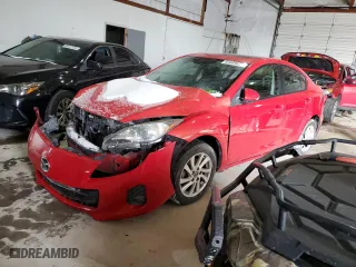 2013 Mazda Mazda3 i Grand Touring with VIN JM1BL1W79D1734503, listed as a Copart auction lot 63869854 with 70,796 mi miles and Non Repairable. Bid and sale history available at carsss.com. Image 1.