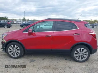 2018 Buick Encore Preferred with VIN KL4CJASB2JB680725, listed as a IAAI auction lot 42037901 with 58,427 mi miles. Bid and sale history available at carsss.com. Image 15.