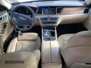 2018 Genesis G80 3.8L with VIN KMHGN4JE0JU250796, listed as a Copart auction lot 78609444 with 121,395 mi miles and Salvage Title. Bid and sale history available at DreamBid. Image 8.