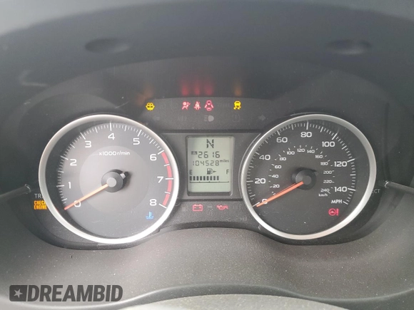 2016 Subaru Forester 2.5i with VIN JF2SJABC8GH545136, listed as a Copart auction lot 62401745 with 104,528 mi miles and Salvage title. Bid and sale history available at DreamBid. Image 9.