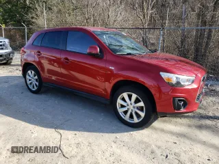 2014 Mitsubishi Outlander Sport ES with VIN 4A4AR3AUXEE008476, listed as a Copart auction lot 49555835 with 184,418 mi miles and Clean Title. Bid and sale history available at carsss.com. Image 4.