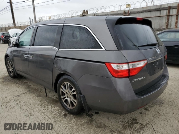 2013 Honda Odyssey EX z VIN 5FNRL5H40DB070687, wystawiony jako Copart lot #58624925 z przebiegiem 232 232 mil mil oraz Czysty tytuł • Clean title. Historia ofert i sprzedaży dostępna na DreamBid. Obrazek 2.
