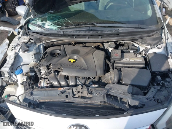 2016 Kia Forte LX with VIN KNAFK4A67G5555214, listed as a IAAI auction lot 41716203 with 148,207 mi miles. Bid and sale history available at carsss.com. Image 10.