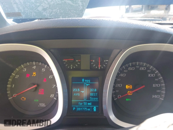 2016 Chevrolet Equinox LT with VIN 2GNALCEK3G1174920, listed as a IAAI auction lot 41971272 with 91,775 mi miles. Bid and sale history available at carsss.com. Image 7.