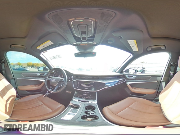 2020 Audi A6 Premium Plus with VIN WAUE8AF24LN078931, listed as a Copart auction lot 75768544 with 49,682 mi miles and Salvage Title. Bid and sale history available at carsss.com. Image 14.