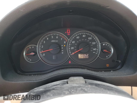2008 Subaru Outback with VIN 4S4BP60CX87345729, listed as a Copart auction lot 61358935 with 137,932 mi miles and Salvage title. Bid and sale history available at DreamBid. Image 9.