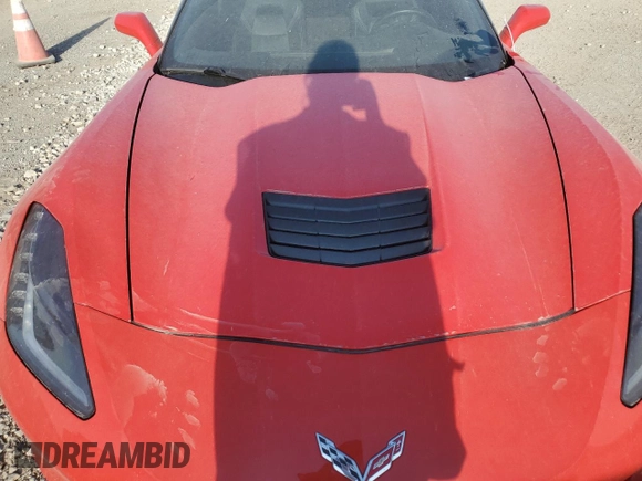 2014 Chevrolet Corvette 1LT with VIN 1G1YB2D78E5115206, listed as a Copart auction lot 68886004 with Not provided miles and Salvage title. Bid and sale history available at DreamBid. Image 11.