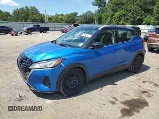 2023 Nissan Kicks SV with VIN 3N1CP5CV1PL530443, listed as a Copart auction lot 65803915 with 25,263 mi miles and Salvage title. Bid and sale history available at DreamBid. Image 1.