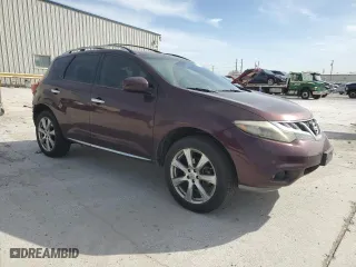 2014 Nissan Murano SL with VIN JN8AZ1MW2EW516044, listed as a Copart auction lot 49553005 with 188,216 mi miles and Salvage Title. Bid and sale history available at carsss.com. Image 4.