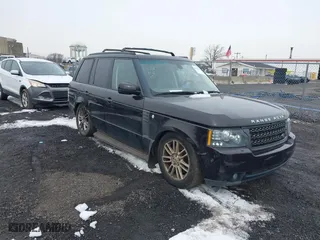 2011 Land Rover Range Rover HSE with VIN SALME1D42BA356929, listed as a IAAI auction lot 41550932 with 166,142 mi miles. Bid and sale history available at carsss.com. Image 1.