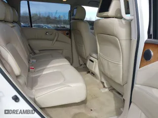 2011 Infiniti QX56 8-passenger with VIN JN8AZ2NC7B9303157, listed as a IAAI auction lot 41779906 with 198,759 mi miles. Bid and sale history available at carsss.com. Image 8.