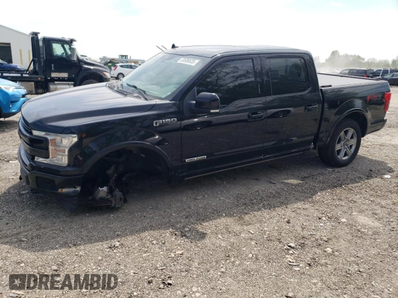 2018 Ford F-150 XL with VIN 1FTFW1E17JFD68061, listed as a Copart auction lot 53509535 with 189,189 mi miles and Salvage title. Bid and sale history available at DreamBid. Image 1.