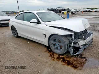 2015 BMW 4 Series 428i with VIN WBA3N7C59FK222559, listed as a Copart auction lot 60604025 with 151,375 mi miles and Salvage title. Bid and sale history available at DreamBid. Image 4.