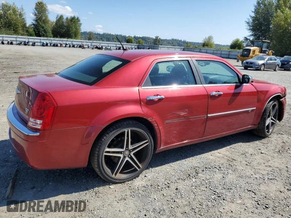 2008 Chrysler 300 C Hemi with VIN 2C3KA63H48H218609, listed as a Copart auction lot 69054664 with 184,118 mi miles and Salvage Title. Bid and sale history available at carsss.com. Image 3.