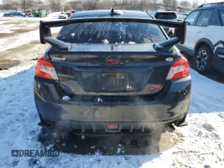 2017 Subaru WRX STI Limited with VIN JF1VA2Y60H9803265, listed as a Copart auction lot 41695005 with 129,768 mi miles and Salvage Title. Bid and sale history available at carsss.com. Image 6.
