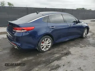 2018 Kia Optima SX with VIN 5XXGW4L24JG247796, listed as a Copart auction lot 51055825 with 106,915 mi miles and Salvage title. Bid and sale history available at DreamBid. Image 3.