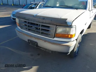 1995 Ford F-150 with VIN 2FTEF14Y5SCA62046, listed as a IAAI auction lot 41894626 with 1 mi miles. Bid and sale history available at carsss.com. Image 6.