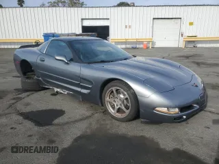 2004 Chevrolet Corvette with VIN 1G1YY22G045106340, listed as a Copart auction lot 79135644 with 145,026 mi miles and Salvage Title. Bid and sale history available at carsss.com. Image 4.