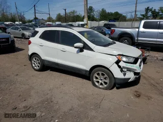 2018 Ford EcoSport SE with VIN MAJ3P1TE9JC210303, listed as a Copart auction lot 54254925 with 0 mi miles and Clean Title. Bid and sale history available at carsss.com. Image 4.