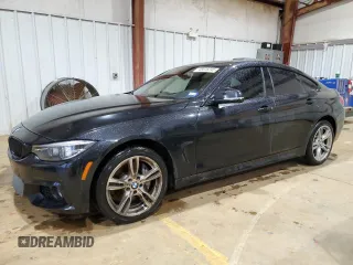 2018 BMW 4 Series 430i xDrive with VIN WBA4J3C58JBL04672, listed as a Copart auction lot 45028345 with 64,326 mi miles and Salvage Title. Bid and sale history available at carsss.com. Image 1.