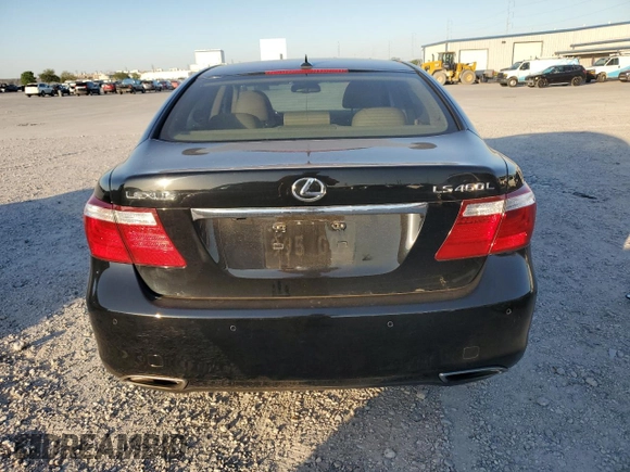 2008 Lexus LS 460 LWB with VIN JTHGL46F785020798, listed as a Copart auction lot 53029985 with 74,997 mi miles and Salvage Title. Bid and sale history available at carsss.com. Image 6.
