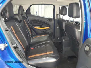 2018 Ford EcoSport SES z VIN MAJ6P1CL6JC189860, wystawiony jako Copart lot #44791845 z przebiegiem 92 069 mil mil oraz Szkoda całkowita • Salvage title. Historia ofert i sprzedaży dostępna na DreamBid. Obrazek 11.