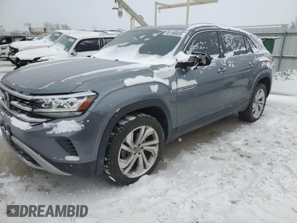 2020 Volkswagen Atlas SEL with VIN 1V2MC2CAXLC205660, listed as a Copart auction lot 45706535 with Not provided miles and Salvage title. Bid and sale history available at DreamBid. Image 1.