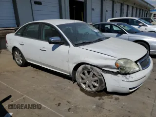 2007 Ford Five Hundred Limited with VIN 1FAHP25187G111737, listed as a Copart auction lot 72431324 with 0 mi miles and Salvage Title. Bid and sale history available at carsss.com. Image 4.