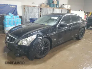 2010 Infiniti G37 x with VIN JN1CV6AR5AM456894, listed as a Copart auction lot 49990535 with 242,164 mi miles and Salvage Title. Bid and sale history available at carsss.com. Image 1.