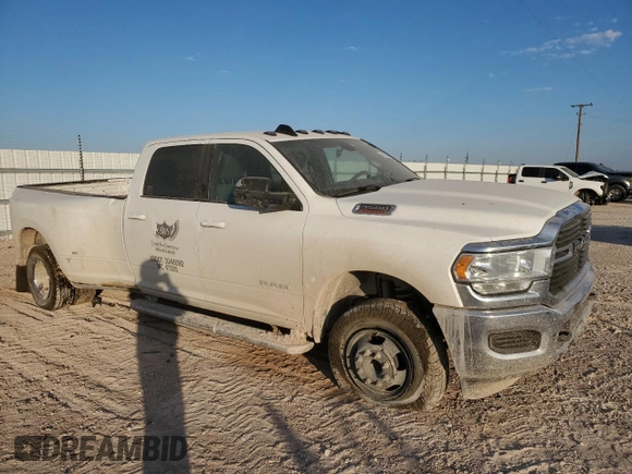 2021 Ram 3500 Big Horn with VIN 3C63RRHL2MG549178, listed as a Copart auction lot 74893304 with 188,677 mi miles and Salvage Title. Bid and sale history available at carsss.com. Image 4.