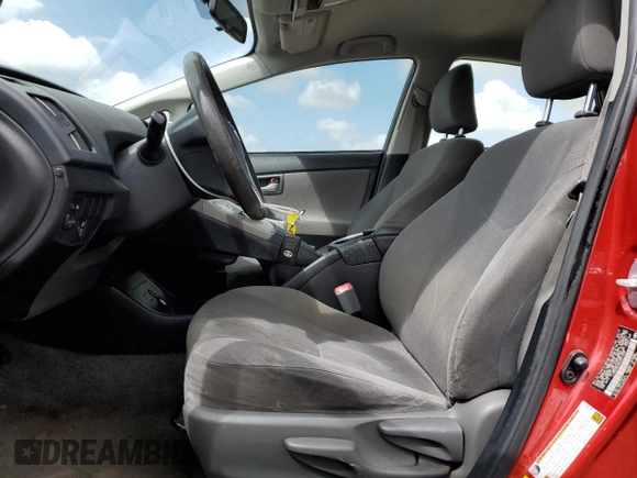 2012 Toyota Prius One with VIN JTDKN3DU6C5477032, listed as a Copart auction lot 51830945 with 196,872 mi miles and Salvage Title. Bid and sale history available at carsss.com. Image 7.