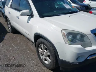 2008 GMC Acadia SLT2 with VIN 1GKER33718J135116, listed as a IAAI auction lot 41835196 with 215,390 mi miles. Bid and sale history available at carsss.com. Image 1.