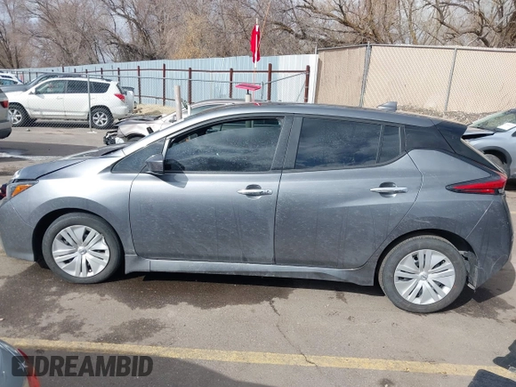 2022 Nissan LEAF S with VIN 1N4AZ1BV0NC559410, listed as a IAAI auction lot 41806174 with 32,289 mi miles and . Bid and sale history available at DreamBid. Image 13.