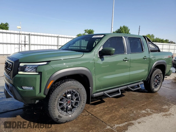 2023 Nissan Frontier SV z VIN 1N6ED1EK3PN622340, wystawiony jako Copart lot #56932345 z przebiegiem 13 234 mil mil oraz Szkoda całkowita • Salvage title. Historia ofert i sprzedaży dostępna na DreamBid. Obrazek 1.