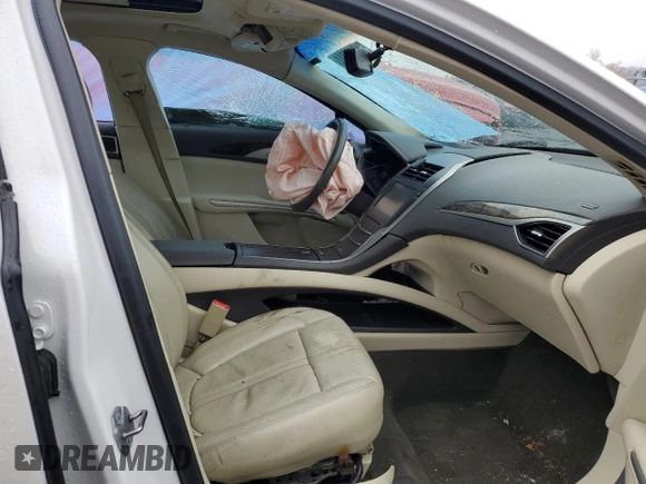 2013 Lincoln MKZ with VIN 3LN6L2G95DR805270, listed as a Copart auction lot 42072844 with Not Provided miles and Non Repairable. Bid and sale history available at DreamBid. Image 7.