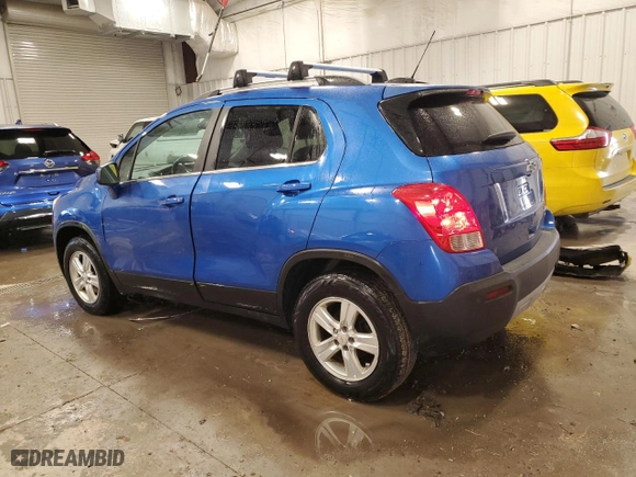 2015 Chevrolet Trax LT with VIN KL7CJRSBXFB101120, listed as a Copart auction lot 51531845 with 133,587 mi miles and Clean Title. Bid and sale history available at carsss.com. Image 2.