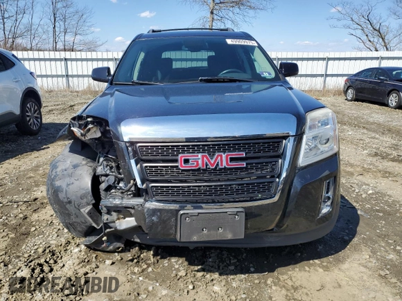 2015 GMC Terrain SLT with VIN 2GKFLXEK9F6366838, listed as a Copart auction lot 49909975 with 55,675 mi miles and Salvage Title. Bid and sale history available at DreamBid. Image 5.