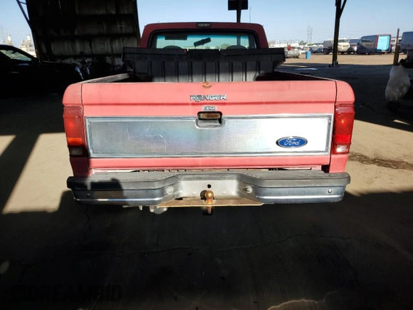 1992 Ford Ranger with VIN 1FTCR10A0NUC04489, listed as a Copart auction lot 71585134 with 58,152 mi miles and Salvage Title. Bid and sale history available at carsss.com. Image 6.