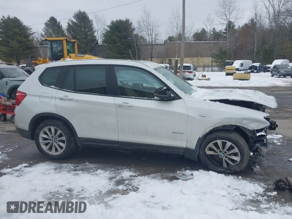 2017 BMW X3 xDrive28i z VIN 5UXWX9C38H0W76528, wystawiony jako IAAI lot #41543645 z przebiegiem 76 108 mil mil oraz . Historia ofert i sprzedaży dostępna na DreamBid. Obrazek 13.