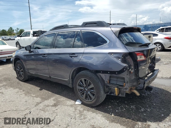 2015 Subaru Outback 2.5i with VIN 4S4BSBAC4F3337409, listed as a Copart auction lot 62709305 with 134,627 mi miles and Salvage title. Bid and sale history available at DreamBid. Image 2.