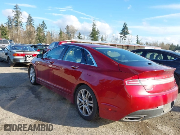 2014 Lincoln MKZ z VIN 3LN6L2GK6ER828030, wystawiony jako IAAI lot #41732835 z przebiegiem 172 978 mil mil oraz . Historia ofert i sprzedaży dostępna na DreamBid. Obrazek 3.