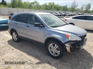 2011 Honda CR-V EX with VIN JHLRE3H56BC005024, listed as a Copart auction lot 52485875 with 246,339 mi miles and Salvage Title. Bid and sale history available at DreamBid. Image 4.