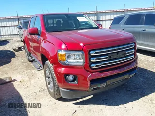 2019 GMC Canyon 4WD All Terrain w/Cloth with VIN 1GTG6FEN7K1343499, listed as a IAAI auction lot 41695869 with 163,702 mi miles. Bid and sale history available at carsss.com. Image 1.