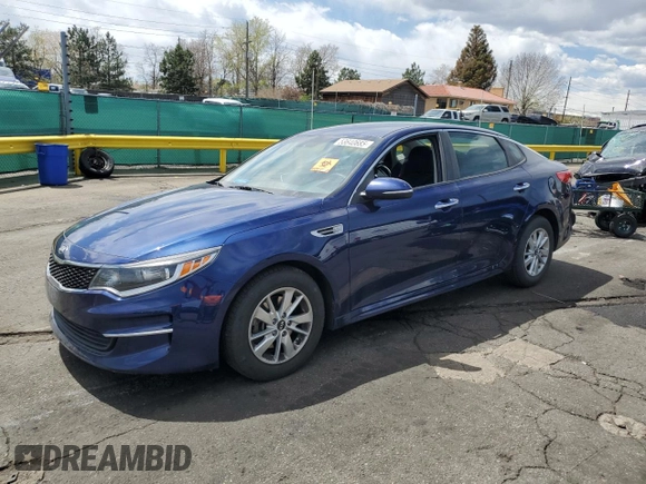 2018 Kia Optima LX with VIN 5XXGT4L3XJG228798, listed as a Copart auction lot 53640685 with 153,509 mi miles and Non Repairable. Bid and sale history available at carsss.com. Image 1.