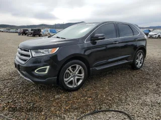 2015 Ford Edge Titanium z VIN 2FMTK4K91FBB09452, wystawiony jako Copart lot #50534735 z przebiegiem 138 446 mil mil oraz Tytuł czysty. Historia ofert i sprzedaży dostępna na DreamBid. Obrazek 1.