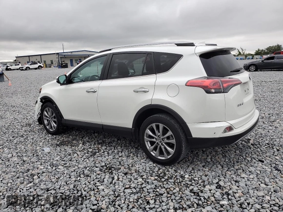 2017 Toyota RAV4 Limited with VIN 2T3YFREV4HW321248, listed as a Copart auction lot 52186185 with 91,011 mi miles and Salvage Title. Bid and sale history available at carsss.com. Image 2.